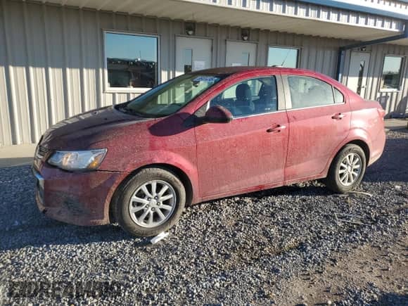 2020 Chevrolet Sonic LT with VIN 1G1JD5SB9L4103279, listed as a Copart auction lot 86455695 with 101,193 mi miles and Salvage title. Bid and sale history available at DreamBid. Image 1.