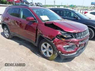 2021 Jeep Compass Altitude with VIN 3C4NJDBB9MT584061, listed as a IAAI auction lot 42326415 with 60,682 mi miles and . Bid and sale history available at DreamBid. Image 1.