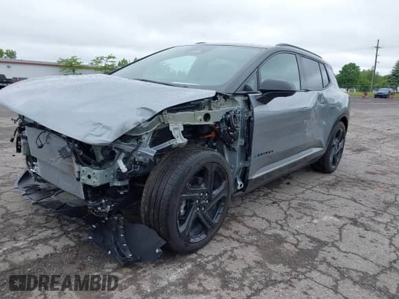 2025 Chevrolet Equinox EV RS с VIN 3GN7DSRPXSS156399, выставлен на аукционе IAAI как лот 42319110 с пробегом 1 710 миль миль и . История ставок и продаж доступна на DreamBid. Изображение 6.