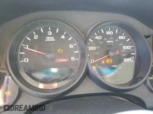 2007 Chevrolet Silverado 1500 Work Truck with VIN 1GCEC14C47E524207, listed as a Copart auction lot 80666445 with 190,755 mi miles and Salvage title. Bid and sale history available at DreamBid. Image 9.