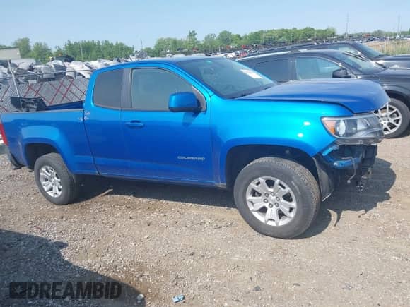2021 Chevrolet Colorado 2WD LT with VIN 1GCHSCEA5M1195030, listed as a IAAI auction lot 42391954 with 105,395 mi miles and . Bid and sale history available at DreamBid. Image 14.