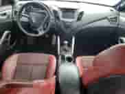 2014 Hyundai Veloster Turbo R-Spec с VIN KMHTC6AE7EU202380, выставлен на аукционе Copart как лот 70484125 с пробегом Не указан миль и Списание • Salvage title. История ставок и продаж доступна на DreamBid. Изображение 8.