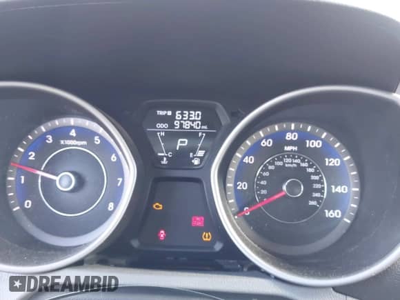 2013 Hyundai Elantra GLS с VIN KMHDH4AE4DU986042, выставлен на аукционе IAAI как лот 43396089 с пробегом 97 840 миль миль и . История ставок и продаж доступна на DreamBid. Изображение 7.