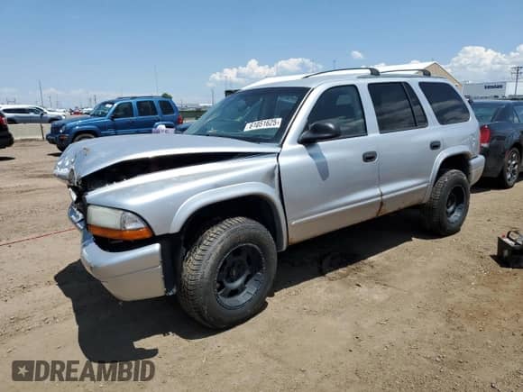2003 Dodge Durango SLT with VIN 1D4HS48N63F533236, listed as a Copart auction lot 61051625 with 200,213 mi miles and Non repairable. Bid and sale history available at DreamBid. Image 1.