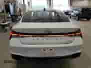 2022 Hyundai Elantra Limited z VIN 5NPLP4AG2NH072257, wystawiony jako Copart lot #80899675 z przebiegiem 55 110 mil mil oraz Szkoda całkowita • Salvage title. Historia ofert i sprzedaży dostępna na DreamBid. Obrazek 6.