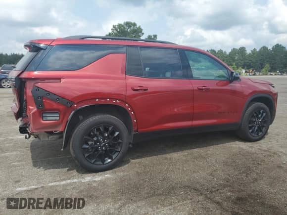 2024 Chevrolet Traverse FWD LT z VIN 1GNERGKS3RJ221979, wystawiony jako Copart lot #68746545 z przebiegiem 20 614 mil mil oraz Szkoda całkowita • Salvage title. Historia ofert i sprzedaży dostępna na DreamBid. Obrazek 3.