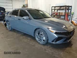 2025 Hyundai Elantra Limited with VIN KMHLN4DJ3SU130502, listed as a IAAI auction lot 42862940 with 711 mi miles and . Bid and sale history available at DreamBid. Image 1.