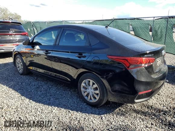 2019 Hyundai Accent SE with VIN 3KPC24A36KE062830, listed as a Copart auction lot 82399175 with 43,911 mi miles and Non repairable. Bid and sale history available at DreamBid. Image 2.