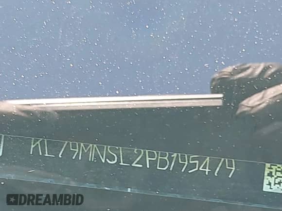 2023 Chevrolet TrailBlazer LS with VIN KL79MNSL2PB195479, listed as a IAAI auction lot 43001027 with 19,139 mi miles and . Bid and sale history available at DreamBid. Image 9.