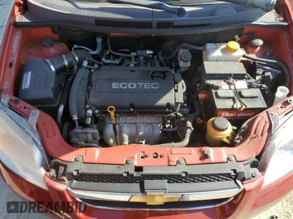 2011 Chevrolet Aveo 1LT z VIN KL1TD5DE5BB138149, wystawiony jako Copart lot #77862674 z przebiegiem 51 344 mil mil oraz Czysty tytuł • Clean title. Historia ofert i sprzedaży dostępna na DreamBid. Obrazek 11.