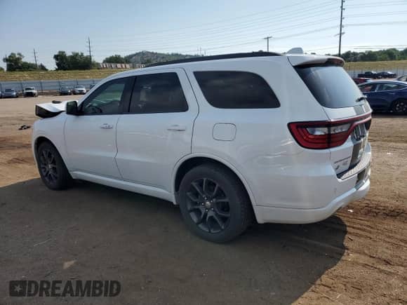 2018 Dodge Durango R/T with VIN 1C4SDJCT0JC272010, listed as a Copart auction lot 66769065 with 91,290 mi miles and Salvage title. Bid and sale history available at DreamBid. Image 2.