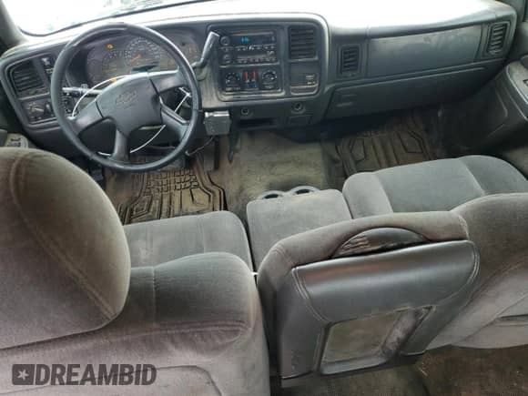 2007 Chevrolet Silverado 2500HD Work Truck with VIN 1GCHK29U07E130663, listed as a Copart auction lot 80474984 with 214,212 mi miles and Salvage title. Bid and sale history available at DreamBid. Image 8.