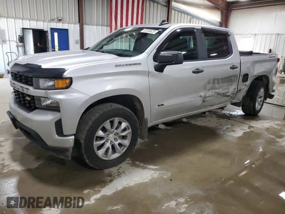 2019 Chevrolet Silverado 1500 Custom с VIN 3GCUYBEF4KG148184, выставлен на аукционе Copart как лот 63280625 с пробегом 60 133 миль миль и Списание • Salvage title. История ставок и продаж доступна на DreamBid. Изображение 1.