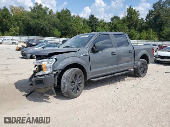 2020 Ford F-150 XL with VIN 1FTEW1CPXLFB50900, listed as a Copart auction lot 81082265 with Not provided miles and Non repairable. Bid and sale history available at DreamBid. Image 1.