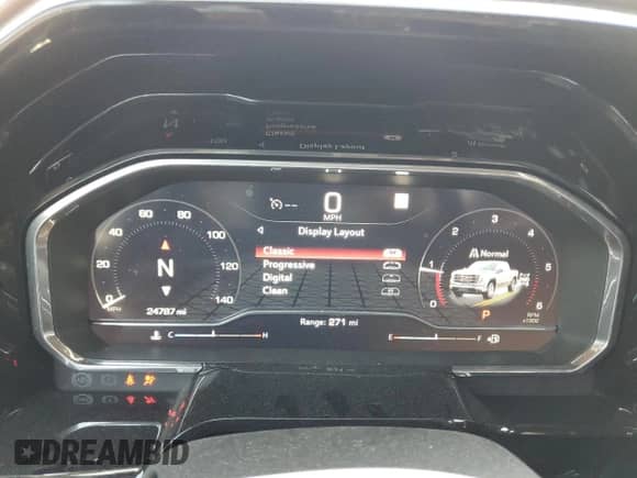 2022 GMC Sierra 1500 Elevation с VIN 3GTUUCET0NG554443, выставлен на аукционе Copart как лот 71158764 с пробегом 24 787 миль миль и Списание • Salvage title. История ставок и продаж доступна на DreamBid. Изображение 9.