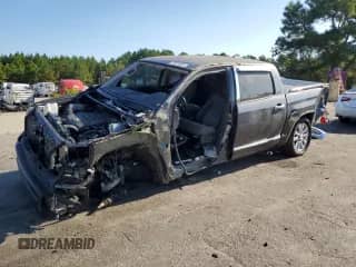 2021 Toyota Tundra SR5 с VIN 5TFDY5F18MX965922, выставлен на аукционе Copart как лот 72019445 с пробегом 31 813 миль миль и Списание • Salvage title. История ставок и продаж доступна на DreamBid. Изображение 1.
