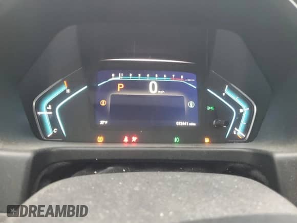 2021 Honda Odyssey EX-L with VIN 5FNRL6H78MB026744, listed as a Copart auction lot 88695565 with 72,441 mi miles and Salvage title. Bid and sale history available at DreamBid. Image 9.