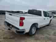 2024 Chevrolet Silverado 1500 Work Truck with VIN 1GCRAAEK2RZ382920, listed as a Copart auction lot 85007224 with 1,065 mi miles and Salvage title. Bid and sale history available at DreamBid. Image 3.