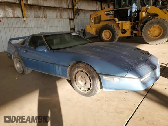 1987 Chevrolet Corvette with VIN 1G1YY2186H5114555, listed as a Copart auction lot 80902234 with 161,493 mi miles and Clean title. Bid and sale history available at DreamBid. Image 4.
