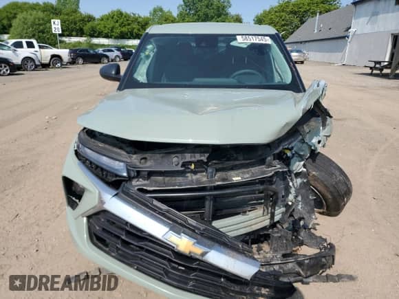 2025 Chevrolet TrailBlazer LS с VIN KL79MMSL8SB017868, выставлен на аукционе Copart как лот 58517545 с пробегом 19 090 миль миль и На запчасти • Non repairable. История ставок и продаж доступна на DreamBid. Изображение 5.