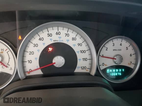 2007 Dodge Durango with VIN 1D8HD48K47F540934, listed as a Copart auction lot 61875105 with 136,875 mi miles and Clean title. Bid and sale history available at DreamBid. Image 9.