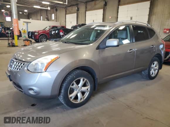 2009 Nissan Rogue S with VIN JN8AS58V19W432171, listed as a Copart auction lot 70524575 with 173,041 mi miles and Salvage title. Bid and sale history available at DreamBid. Image 1.