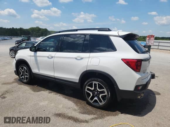 2023 Honda Passport Elite с VIN 5FNYF8H05PB037156, выставлен на аукционе Copart как лот 66833105 с пробегом 20 669 миль миль и Списание • Salvage title. История ставок и продаж доступна на DreamBid. Изображение 2.