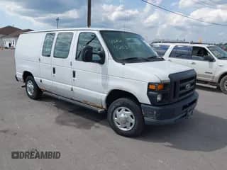 2008 Ford Econoline Cargo Commercial with VIN 1FTNE14W38DB17295, listed as a IAAI auction lot 43224203 with Not provided miles and . Bid and sale history available at DreamBid. Image 1.