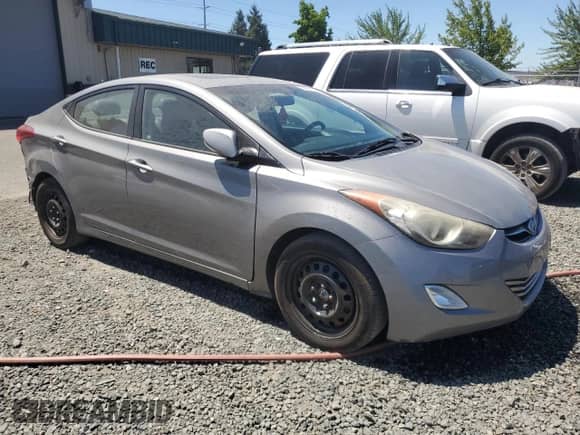 2011 Hyundai Elantra Limited with VIN KMHDH4AE4BU109581, listed as a Copart auction lot 63081185 with 114,963 mi miles and Salvage title. Bid and sale history available at DreamBid. Image 4.