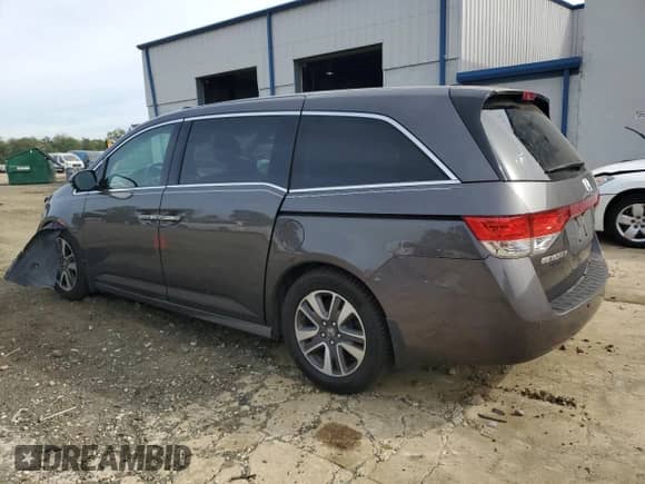 2015 Honda Odyssey Touring Elite с VIN 5FNRL5H94FB054149, выставлен на аукционе Copart как лот 81888025 с пробегом 132 603 миль миль и Списание • Salvage title. История ставок и продаж доступна на DreamBid. Изображение 2.