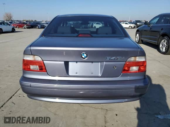 2001 BMW 5 Series 540i с VIN WBADN53421GC96565, выставлен на аукционе Copart как лот 83236524 с пробегом 149 650 миль миль и Списание • Salvage title. История ставок и продаж доступна на DreamBid. Изображение 6.