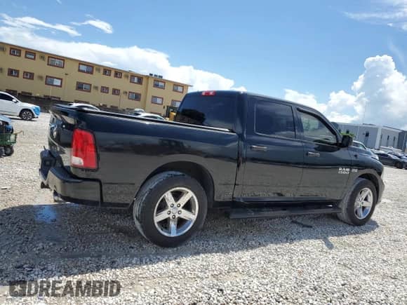 2015 Ram 1500 Express with VIN 1C6RR6KT7FS554079, listed as a Copart auction lot 69763225 with 189,110 mi miles and Salvage title. Bid and sale history available at DreamBid. Image 3.