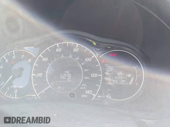 2015 Nissan Note S with VIN 3N1CE2CP7FL363381, listed as a IAAI auction lot 43075695 with 211,559 mi miles and . Bid and sale history available at DreamBid. Image 7.