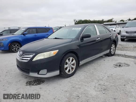 2011 Toyota Camry LE with VIN 4T1BF3EK5BU760466, listed as a Copart auction lot 86335295 with 142,094 mi miles and Salvage title. Bid and sale history available at DreamBid. Image 1.