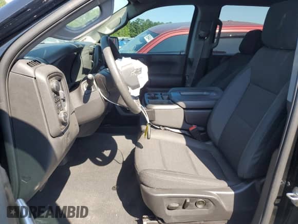 2024 Chevrolet Silverado 1500 Custom Trail Boss with VIN 3GCUDCED3RG425692, listed as a Copart auction lot 59497385 with 12,423 mi miles and Salvage title. Bid and sale history available at DreamBid. Image 7.