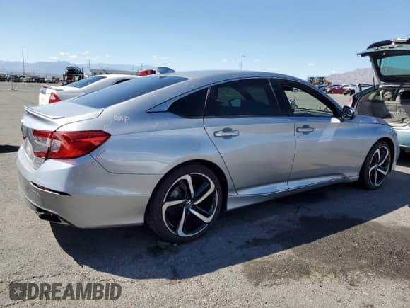 2020 Honda Accord Sport с VIN 1HGCV2F38LA028947, выставлен на аукционе Copart как лот 83937235 с пробегом 57 413 миль миль и Списание • Salvage title. История ставок и продаж доступна на DreamBid. Изображение 3.