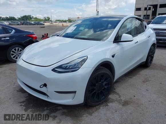 2023 Tesla Model Y Long Range с VIN 7SAYGDEE2PA032311, выставлен на аукционе IAAI как лот 42720695 с пробегом 20 640 миль миль и . История ставок и продаж доступна на DreamBid. Изображение 2.