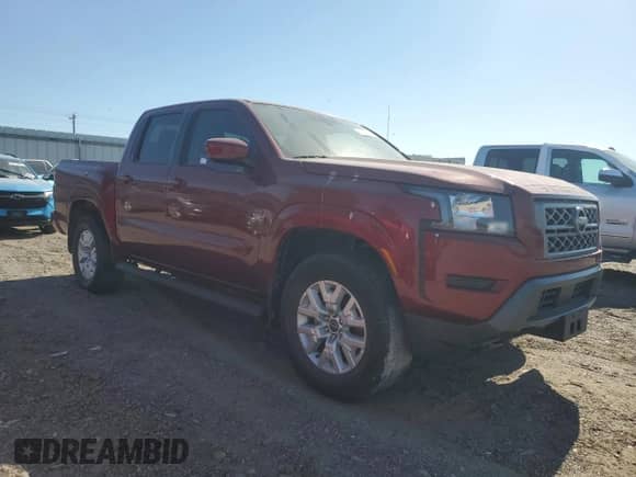 2023 Nissan Frontier Pro-4X with VIN 1N6ED1EK6PN604205, listed as a Copart auction lot 51750215 with 33,627 mi miles and Salvage title. Bid and sale history available at DreamBid. Image 4.