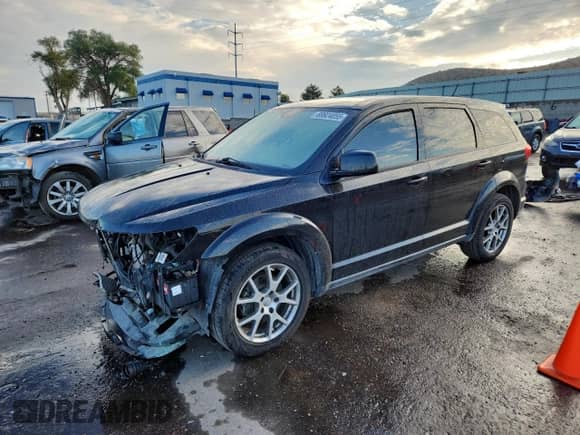 2016 Dodge Journey R/T with VIN 3C4PDDEGXGT204947, listed as a Copart auction lot 69924055 with 124,844 mi miles and Salvage title. Bid and sale history available at DreamBid. Image 1.