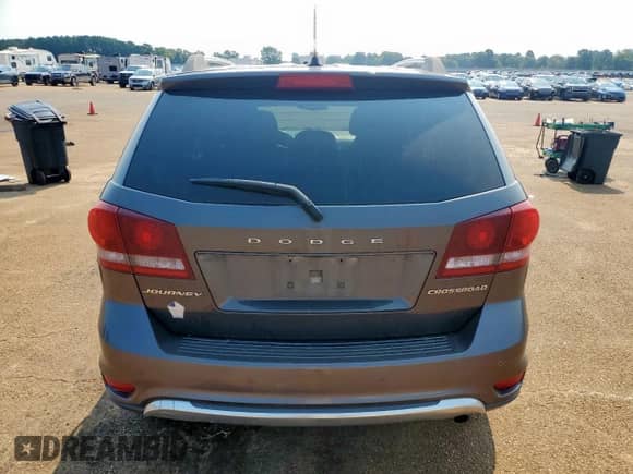 2015 Dodge Journey Crossroad with VIN 3C4PDCGB2FT719693, listed as a Copart auction lot 66202635 with 230,077 mi miles and Salvage title. Bid and sale history available at DreamBid. Image 6.