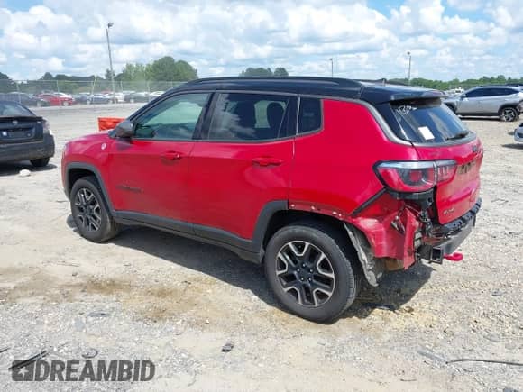2020 Jeep Compass Trailhawk с VIN 3C4NJDDB4LT184257, выставлен на аукционе IAAI как лот 42728615 с пробегом 108 487 миль миль и . История ставок и продаж доступна на DreamBid. Изображение 3.