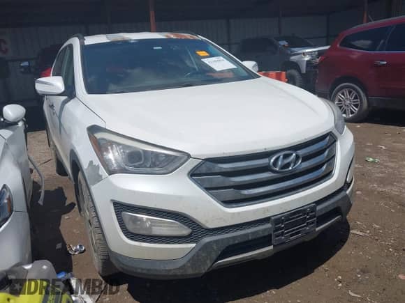 2014 Hyundai Santa Fe z VIN 5XYZUDLAXEG183108, wystawiony jako IAAI lot #42384854 z przebiegiem 160 963 mil mil oraz . Historia ofert i sprzedaży dostępna na DreamBid. Obrazek 1.