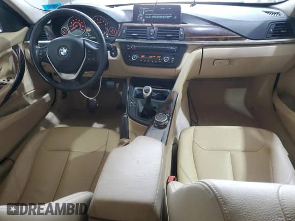 2015 BMW 3 Series 335i xDrive with VIN WBA3B9G57FNR99402, listed as a Copart auction lot 70015545 with 127,455 mi miles and Salvage title. Bid and sale history available at DreamBid. Image 8.