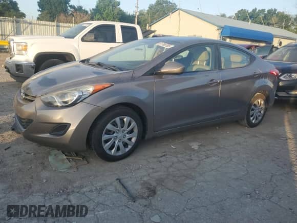 2011 Hyundai Elantra GLS z VIN 5NPDH4AE0BH042041, wystawiony jako Copart lot #61788785 z przebiegiem 160 670 mil mil oraz Szkoda całkowita • Salvage title. Historia ofert i sprzedaży dostępna na DreamBid. Obrazek 1.