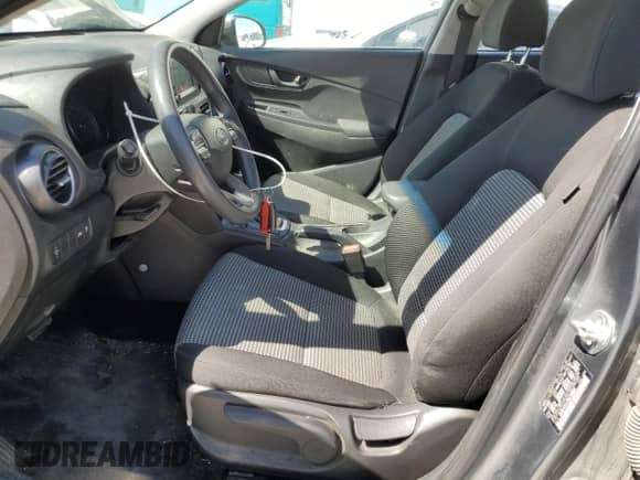 2021 Hyundai Kona SE with VIN KM8K1CAA7MU705886, listed as a Copart auction lot 67810775 with 63,803 mi miles and Salvage title. Bid and sale history available at DreamBid. Image 7.