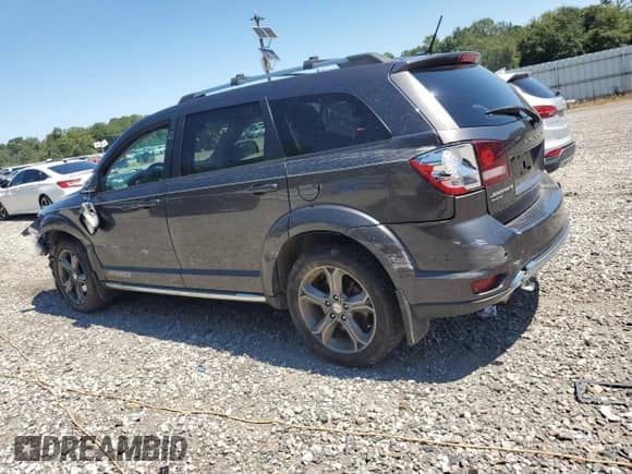 2017 Dodge Journey Crossroad Plus with VIN 3C4PDDGG5HT685723, listed as a Copart auction lot 70379345 with Not provided miles and Salvage title. Bid and sale history available at DreamBid. Image 2.