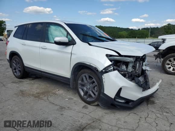 2022 Honda Passport EX-L с VIN 5FNYF7H56NB004766, выставлен на аукционе Copart как лот 63289025 с пробегом 53 248 миль миль и Списание • Salvage title. История ставок и продаж доступна на DreamBid. Изображение 4.