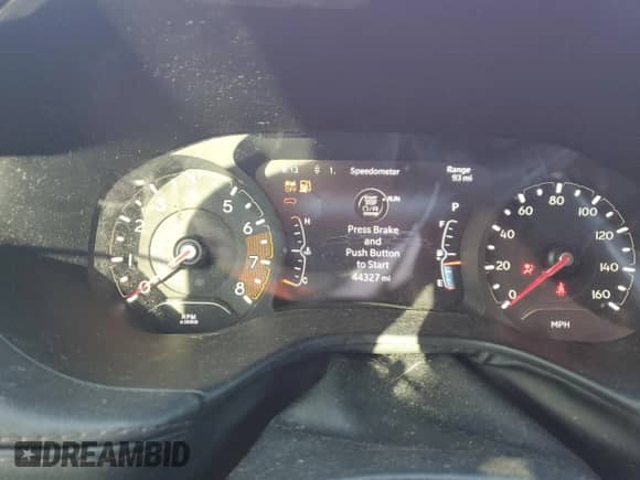 2022 Jeep Compass (RED) Edition with VIN 3C4NJDCB6NT177329, listed as a Copart auction lot 67070815 with 44,327 mi miles and Salvage title. Bid and sale history available at DreamBid. Image 9.