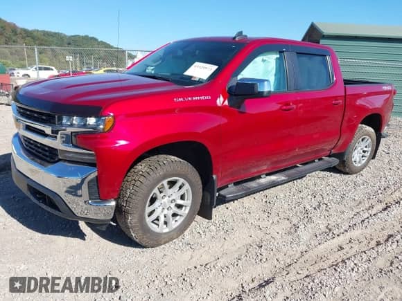 2021 Chevrolet Silverado 1500 LT z VIN 1GCUYDED3MZ395046, wystawiony jako IAAI lot #43329973 z przebiegiem 45 512 mil mil oraz . Historia ofert i sprzedaży dostępna na DreamBid. Obrazek 2.