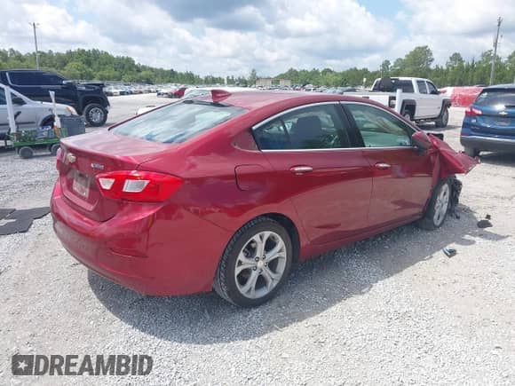 2017 Chevrolet Cruze Premier с VIN 1G1BF5SM0H7181276, выставлен на аукционе IAAI как лот 42381971 с пробегом 78 232 миль миль и . История ставок и продаж доступна на DreamBid. Изображение 4.